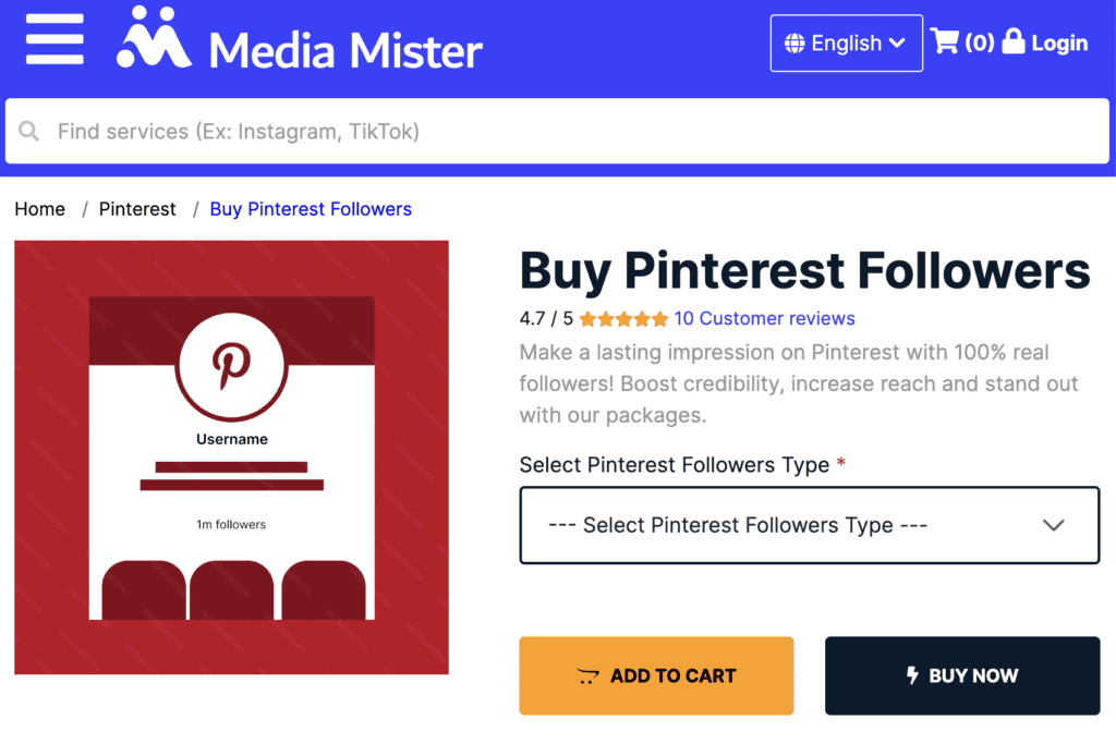 Media Mister Network Services Pinterest